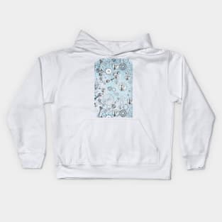 Gears and Wheels Kids Hoodie